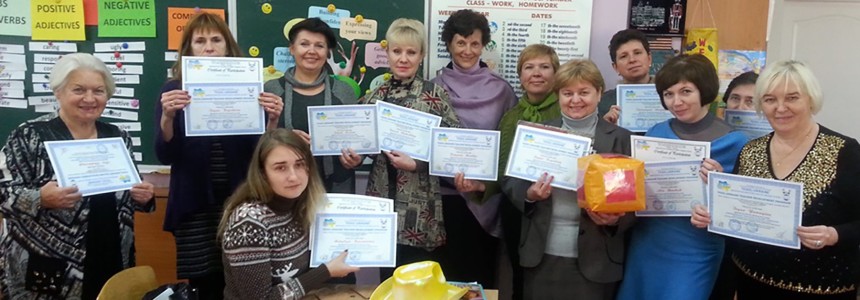 TESOL-Ukraine Teacher Development Seminar Dnipropetrovsk, October 29, 2015